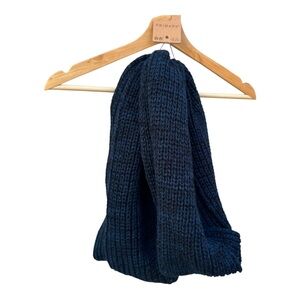 Primark Navy Blue Chunky Knit Infinity Scarf
